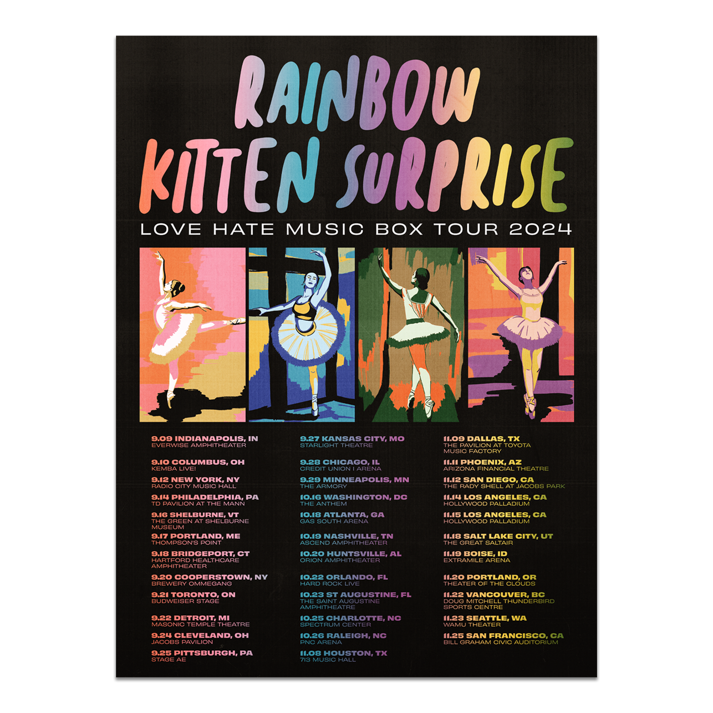 2024 - Tour Poster - 18x24