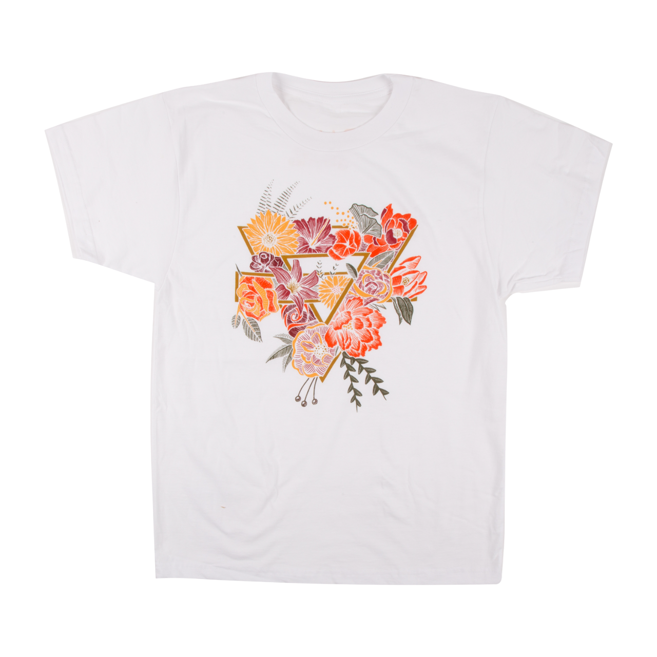 Floral Triangle Tee