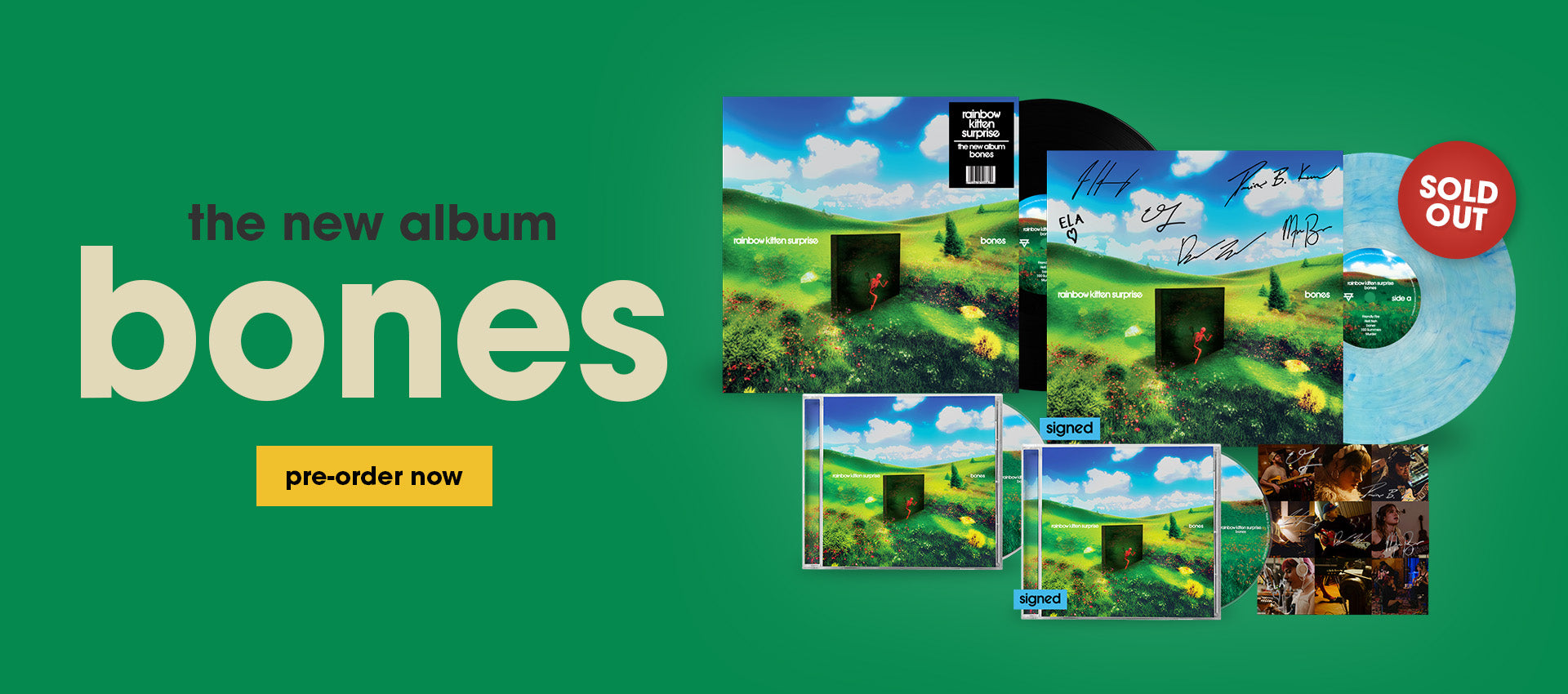 the new album bones - pre-order now