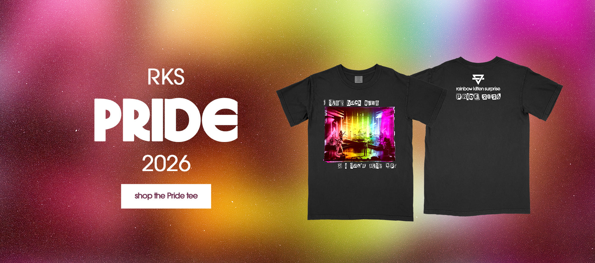 RKS Pride 2026 Shop the pride tee. 