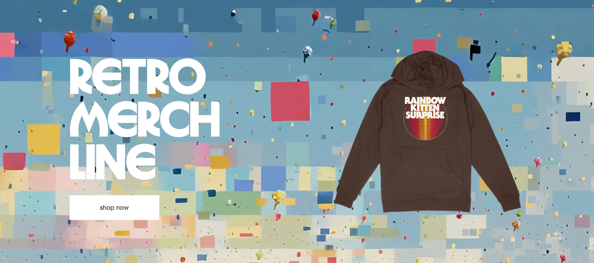 Retro Merch Line. Shop now.