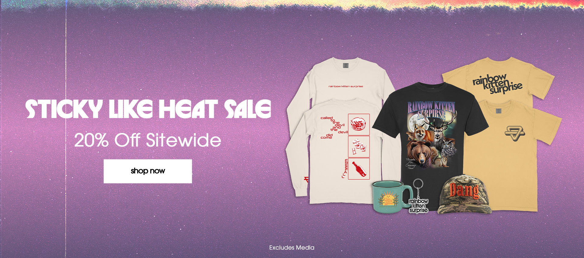 Sticky Like Heat Sale. 20% Off Sitewide. Shop Now. *Excludes Media