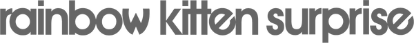Rainbow Kitten Surprise logo