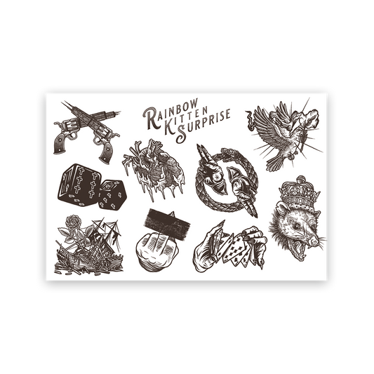 RKS Temporary Tattoo Sheet