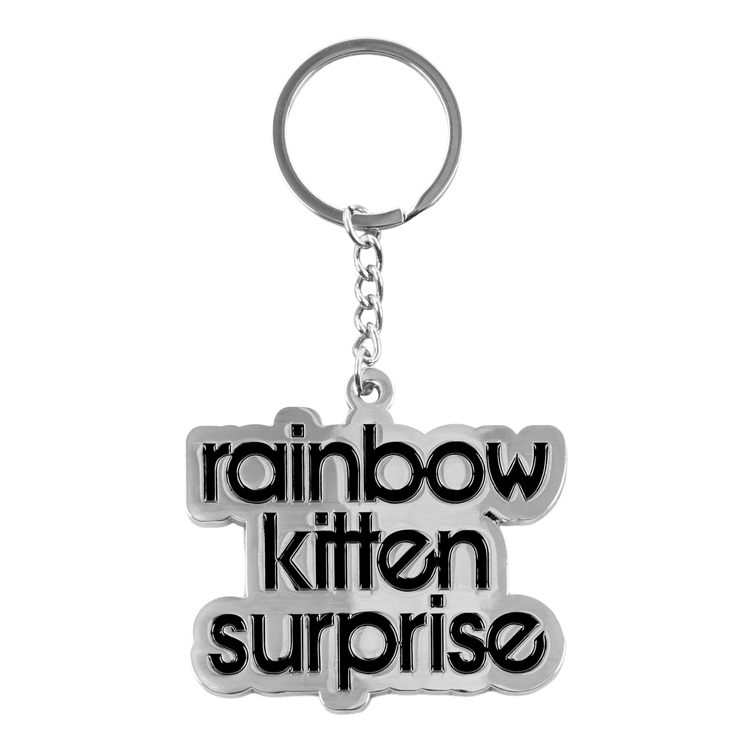 RKS Keychain – Rainbow Kitten Surprise