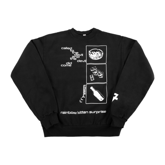 Kitty Folk Crewneck Sweatshirt