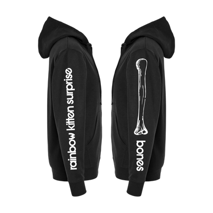 bones Zip Up Hoodie – Rainbow Kitten Surprise