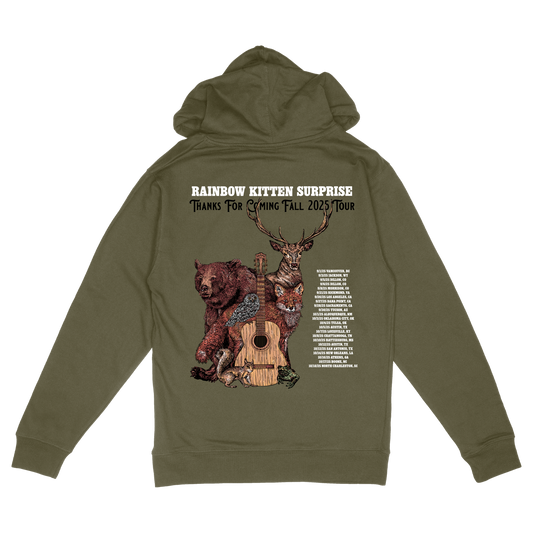 Thanks For Coming Fall 2025 Tour Hoodie (Summer - Fall)