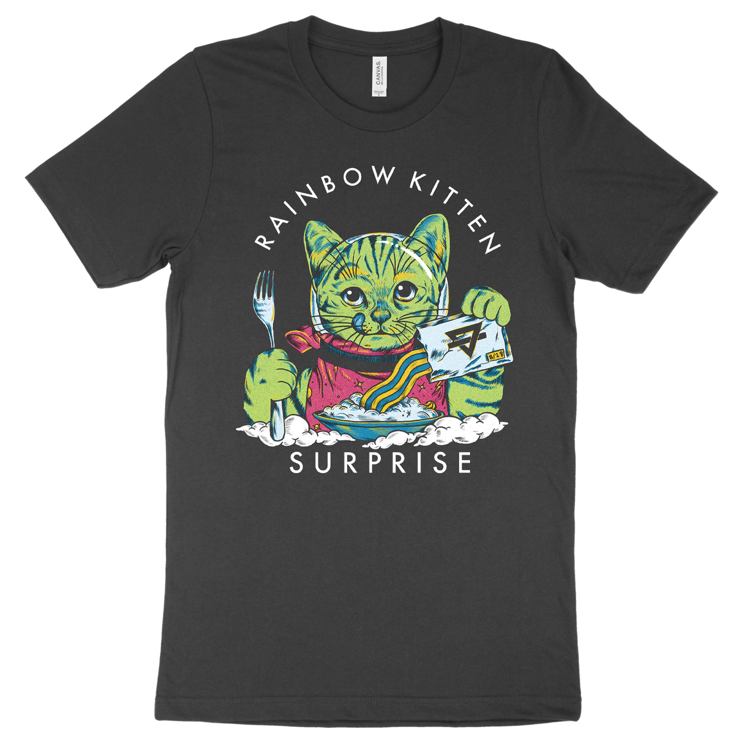 Space Kitty Breakfast Tee
