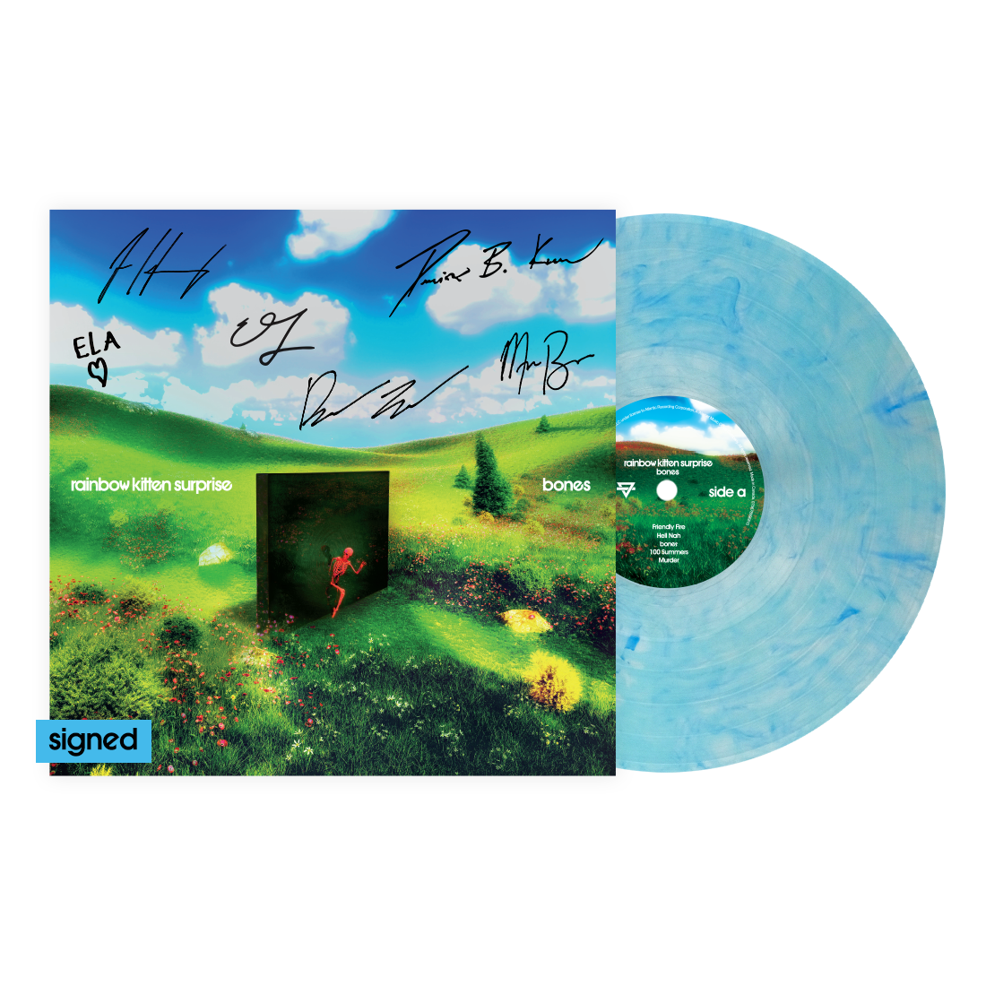 bones SIGNED Blueberry Colored Vinyl (Store Exclusive)